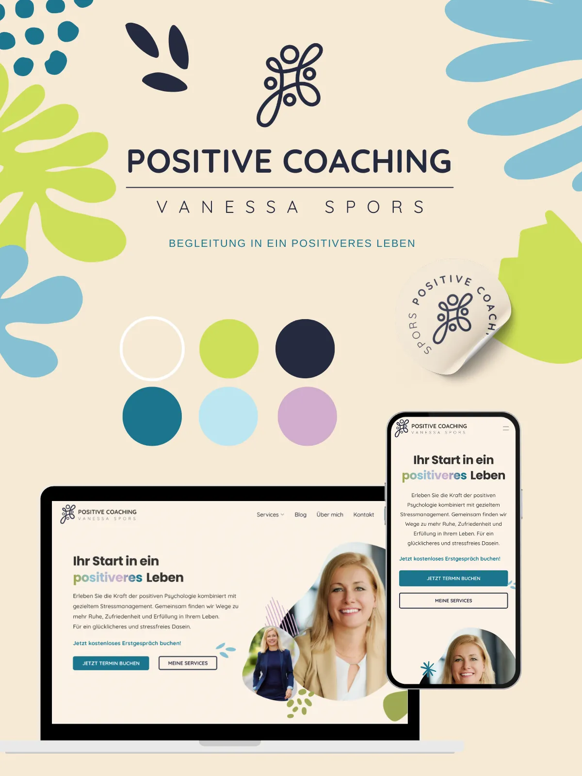 Spors Positive Coaching: Brand Identity & Framer Website